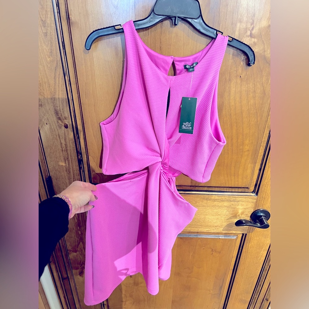 NWT Wild Fable Sz XXL orchid twist dress